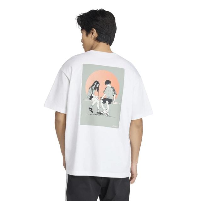 adidas（アディダス） メンズ 半袖 Tシャツ アニメ グラフィック