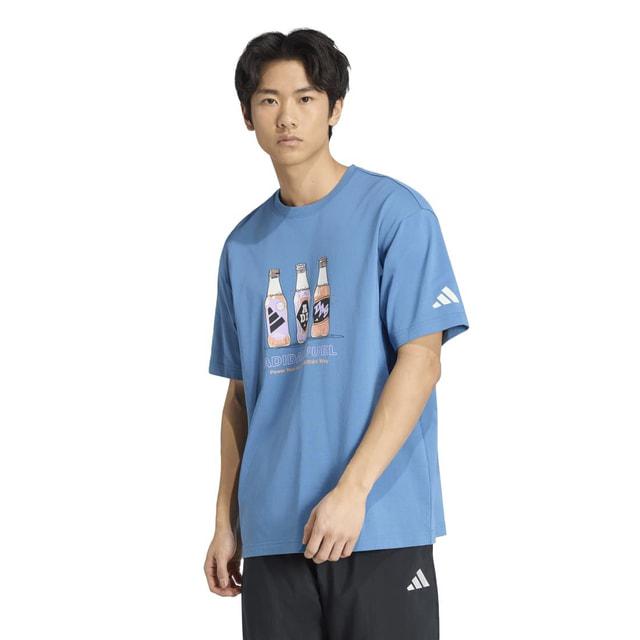 adidas（アディダス） メンズ 半袖 Tシャツ ドリンク グラフィック