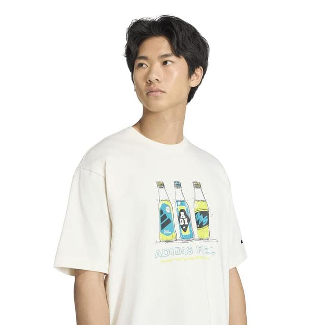 adidas（アディダス） メンズ 半袖 Tシャツ ドリンク グラフィック