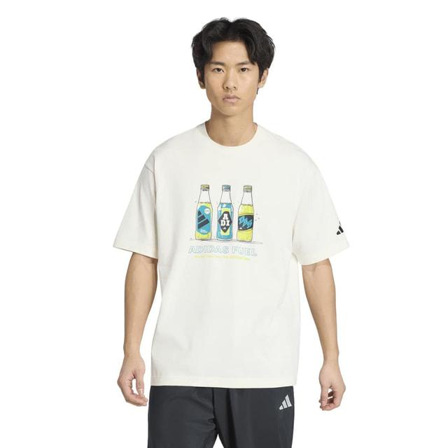 adidas（アディダス） メンズ 半袖 Tシャツ ドリンク グラフィック