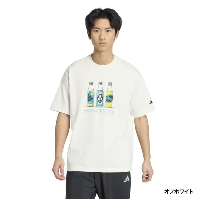 adidas（アディダス） メンズ 半袖 Tシャツ ドリンク グラフィック