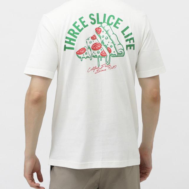 adidas（アディダス） メンズ 半袖 Tシャツ ラウンジ ピザグラフィック