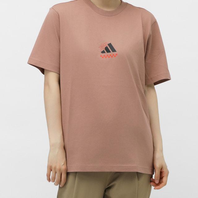adidas（アディダス） メンズ 半袖 Tシャツ ラウンジ ピザグラフィック