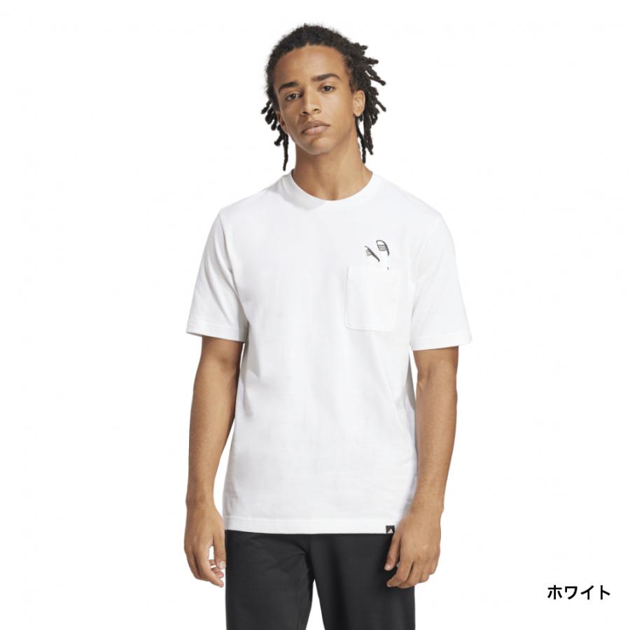 adidas（アディダス） メンズ 半袖Tシャツ ラウンジ サンダル