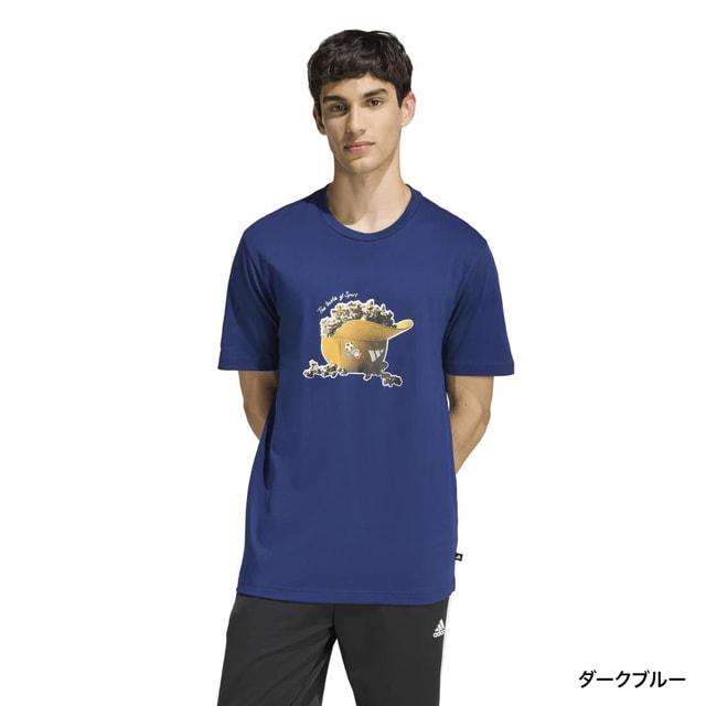 adidas（アディダス） メンズ 半袖 Tシャツ SNACK POPCORN