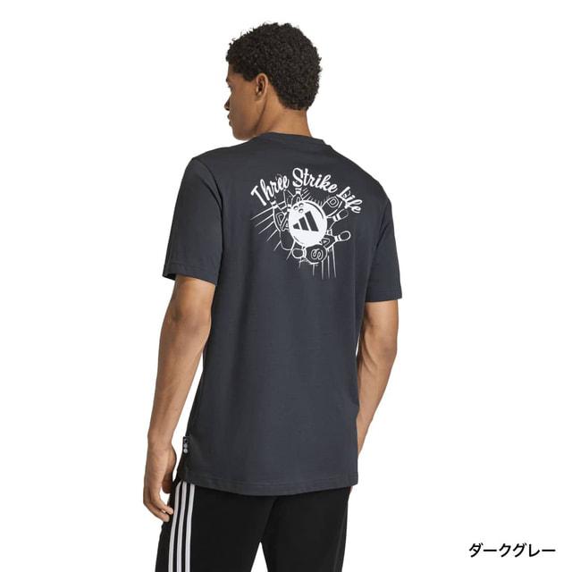 adidas（アディダス） メンズ 半袖 Tシャツ NOVELTY BOWL グラフィック
