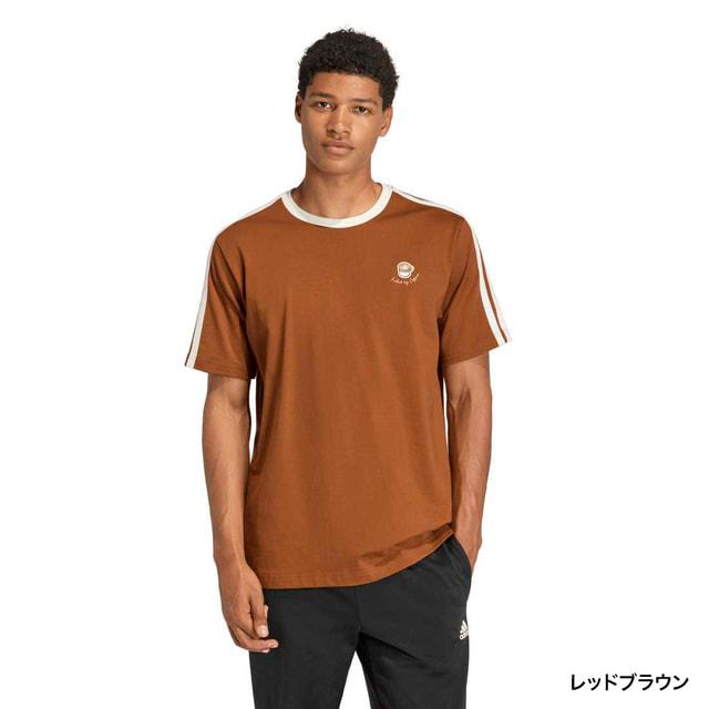 adidas（アディダス） メンズ 半袖 Tシャツ ラックス コーヒー カフェ