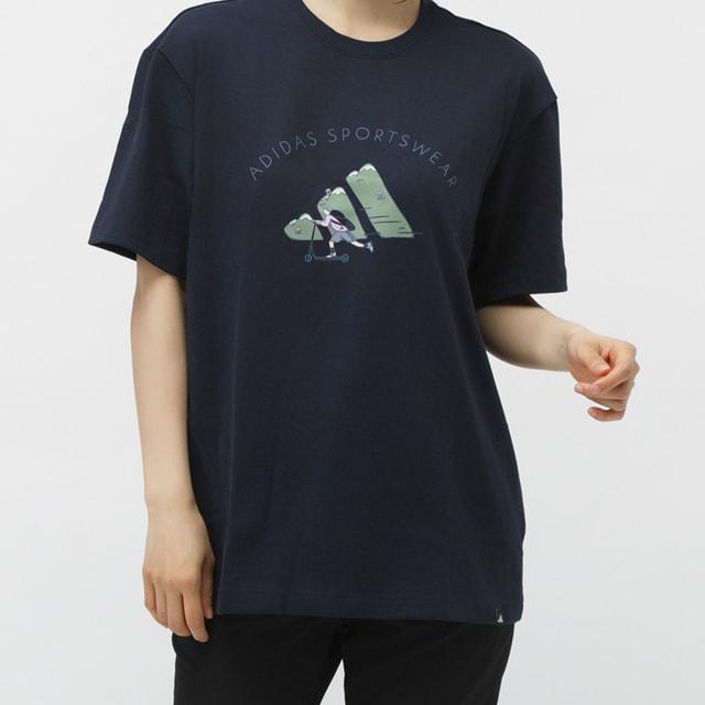 adidas（アディダス） メンズ 半袖 Tシャツ M グラフィック Tシャツ AP