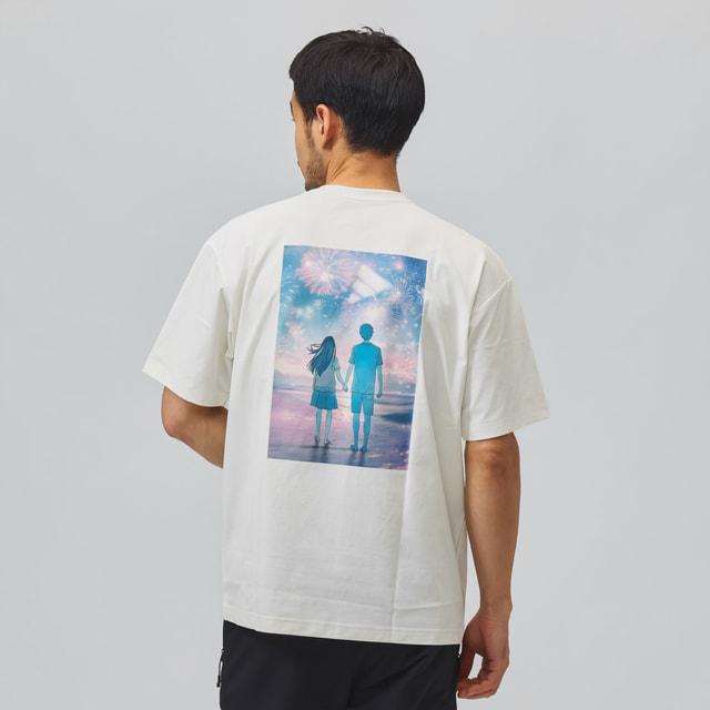 新作　メンズTシャツ adidas（アディダス） メンズ 半袖 Tシャツ EMO COOL HANABI