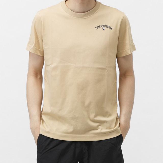 PUMA（プーマ） メンズ 半袖 Tシャツ SS コットン ワンポイント T