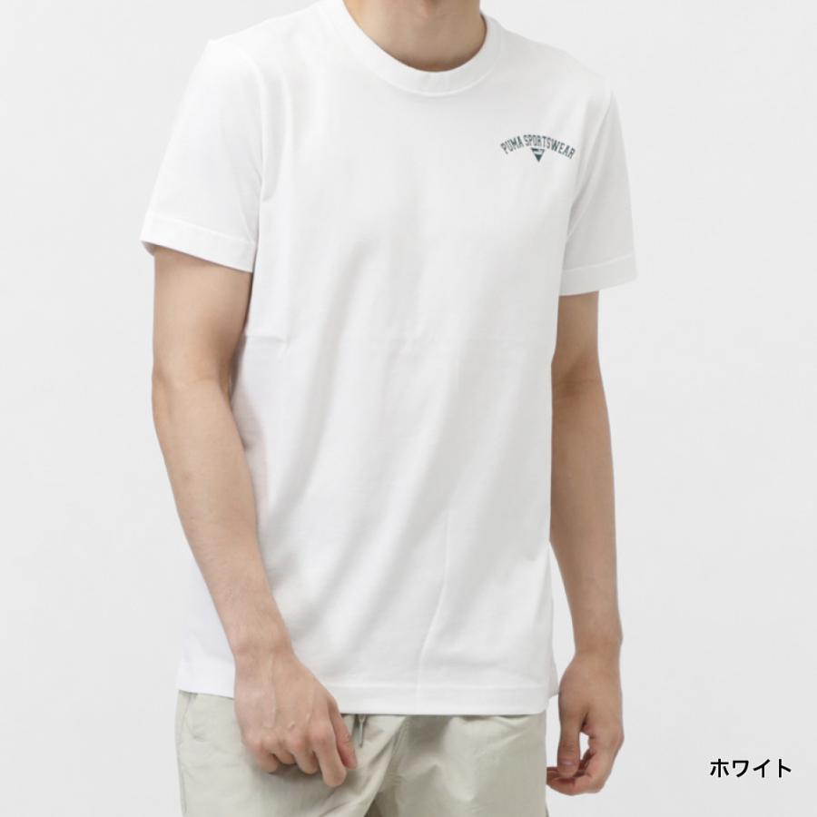PUMA（プーマ） メンズ 半袖 Tシャツ SS コットン ワンポイント T