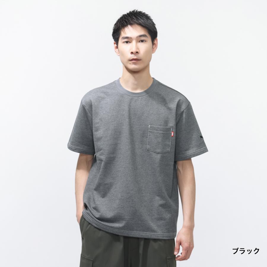PUMA（プーマ） メンズ 半袖 Tシャツ ESS ELEVATED デニム ライク SS T