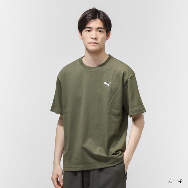 PUMA（プーマ） メンズ 半袖 Tシャツ ESS ELEVATED MX SS カモ BK PT T