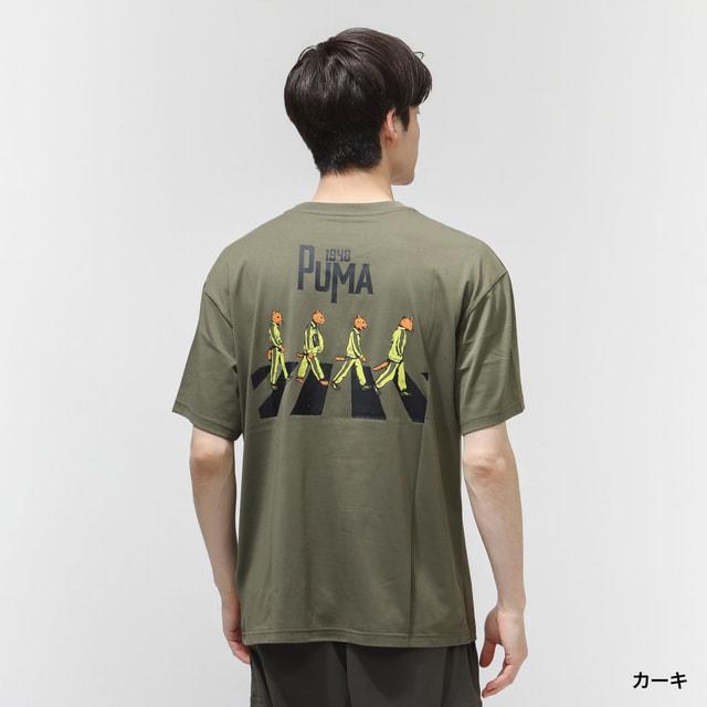 PUMA（プーマ） メンズ 半袖 Tシャツ ESS ELEVATED COOL BK PT Tシャツ