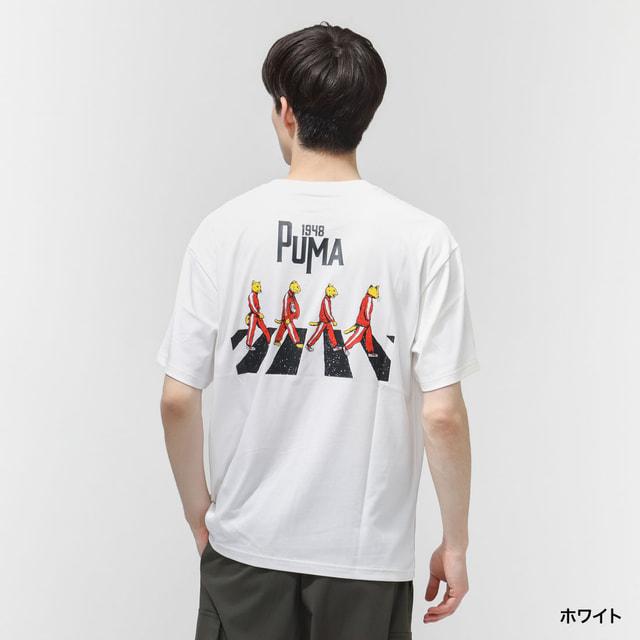 PUMA（プーマ） メンズ 半袖 Tシャツ ESS ELEVATED COOL BK PT Tシャツ