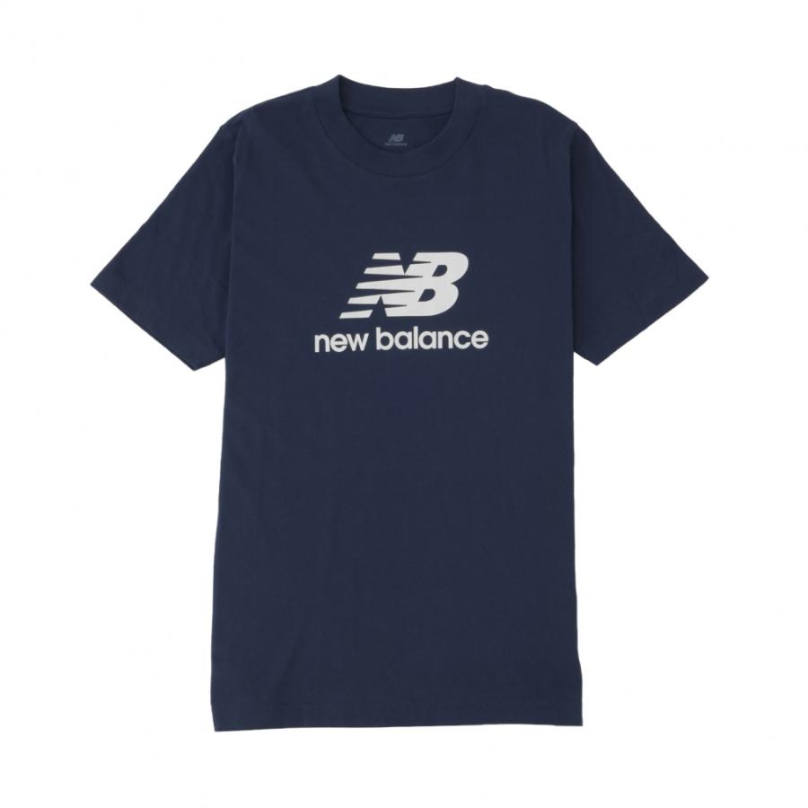 ニューバランス メンズ 半袖 Tシャツ ショートスリーブTシャツ New Balance Stacked Logo MT41502 スポーツウェア New Balance｜alpen-group｜07