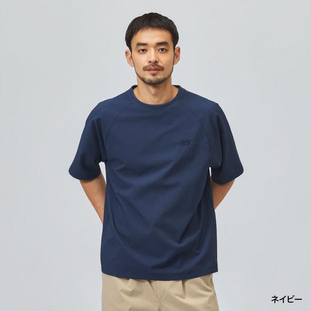 New Balance（ニューバランス） メンズ 半袖 Tシャツ シアサッカーT