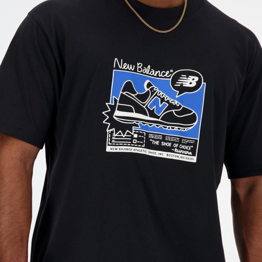 ニューバランス メンズ 半袖 Tシャツ リラックス ショートスリーブTシャツ New Balance Ad MT41593 スポーツウェア New Balance｜alpen-group｜07