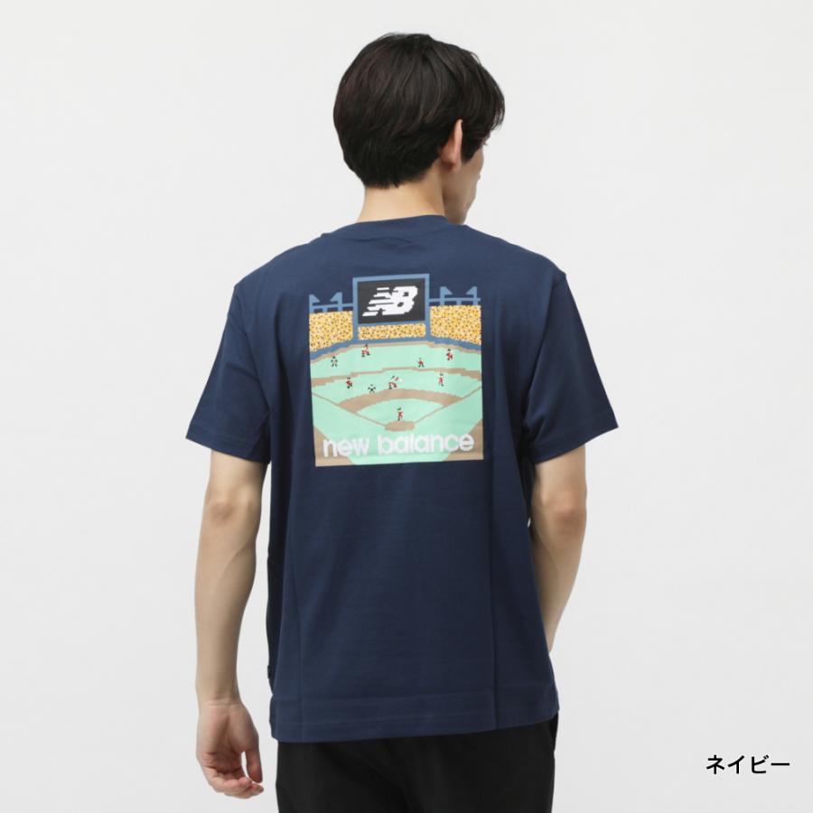 New Balance（ニューバランス） メンズ 半袖 Tシャツ 8ビットベース