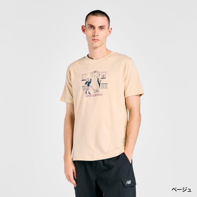 New Balance（ニューバランス） メンズ 半袖 Tシャツ シティウォークT