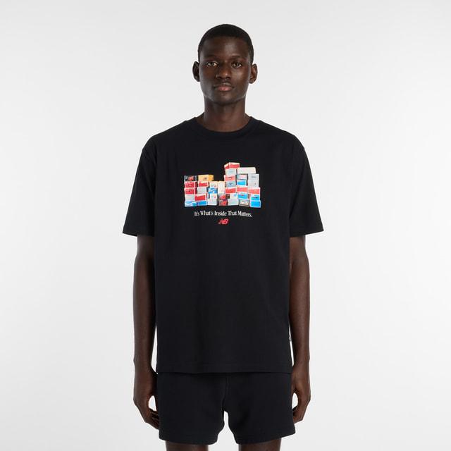 New Balance（ニューバランス） メンズ 半袖 Tシャツ ボックスTシャツ