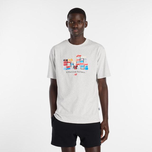 New Balance（ニューバランス） メンズ 半袖 Tシャツ ボックスTシャツ