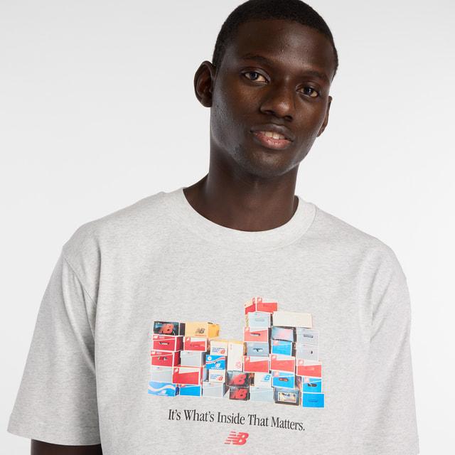 New Balance（ニューバランス） メンズ 半袖 Tシャツ ボックスTシャツ