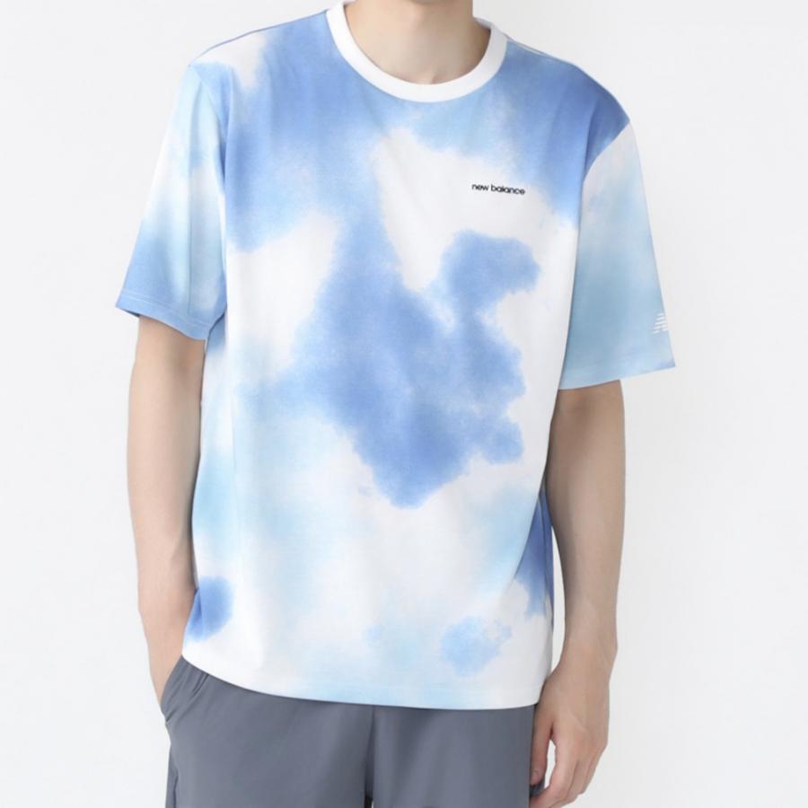 New Balance ニューバランス メンズ 半袖 Tシャツ タイダイショート 
