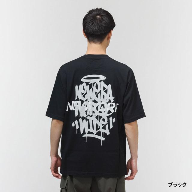 NEW ERA（ニューエラ） メンズ 半袖 Tシャツ SS OS CT TEE TAGGING BLK