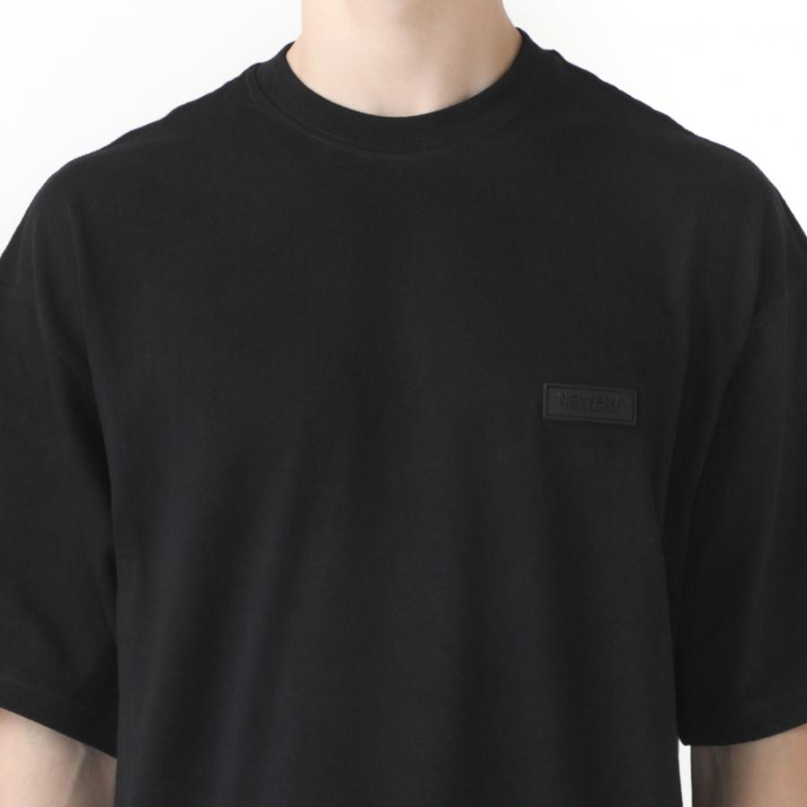 ニューエラ メンズ 半袖 Tシャツ SS OS CT TEE ZOOM UP LOGO BLK 14121849 スポーツウェア ： ブラック NEW ERA｜alpen-group｜04