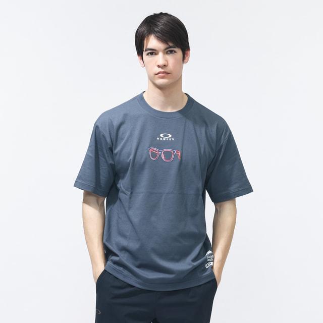 【極希少】Oakley 00s Tシャツ software M 7月限定価格！ OAKLEY（オークリー） メンズ 半袖 Tシャツ BORDERLESS S/S TEE NEON