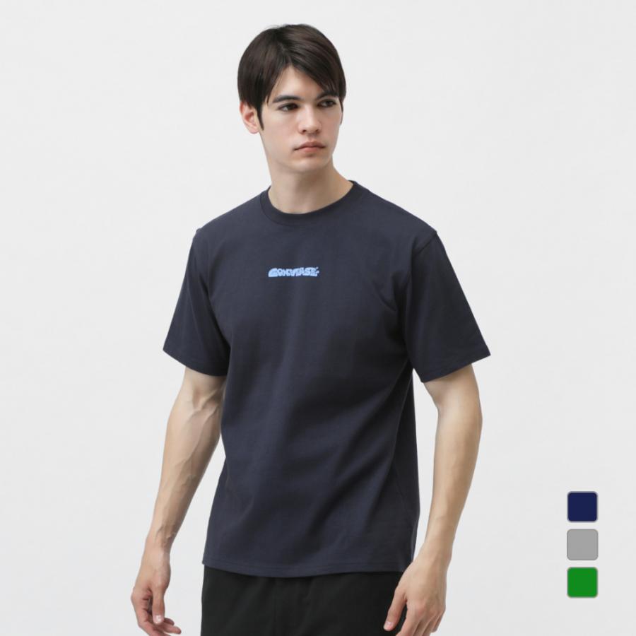 CONVERSE（コンバース） メンズ 半袖 Tシャツ ウェーブ PT S/S Tシャツ