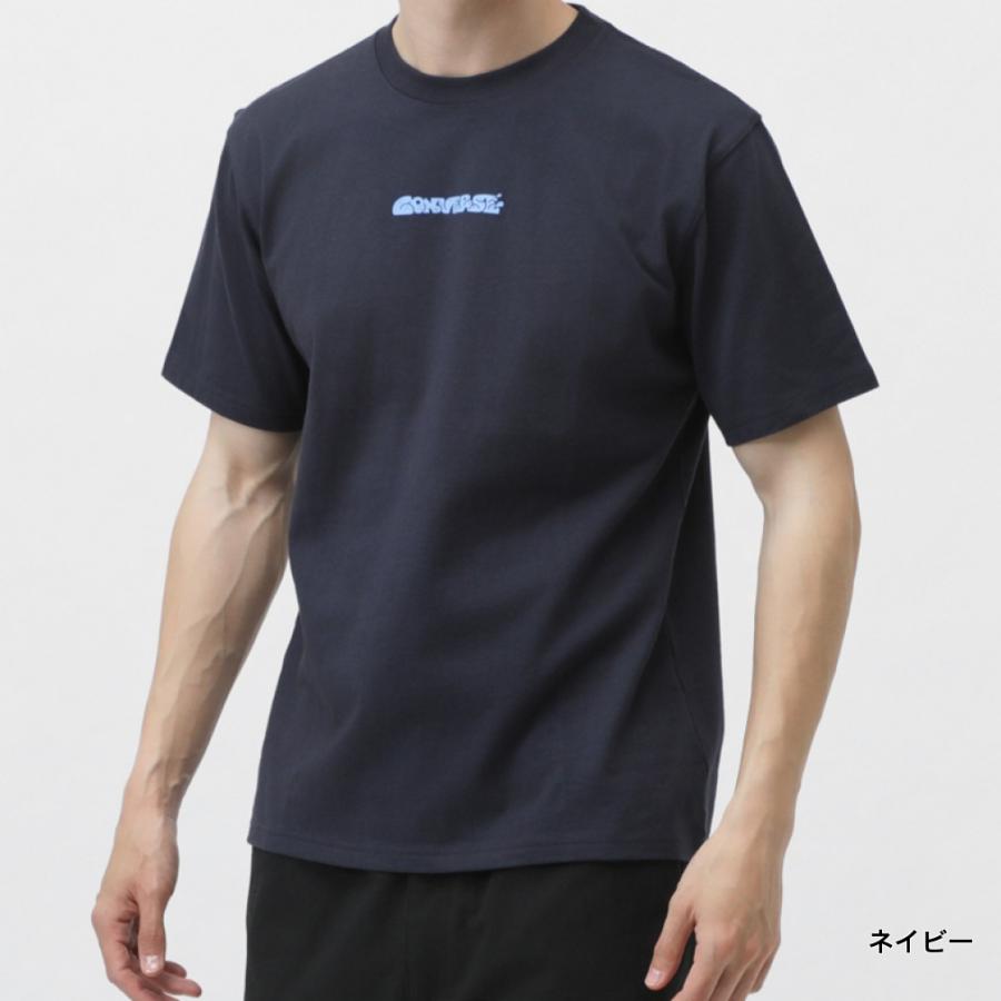 CONVERSE（コンバース） メンズ 半袖 Tシャツ ウェーブ PT S/S Tシャツ