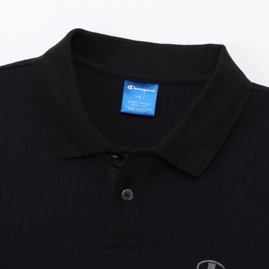 美品 23SS SUNSEA サンシー 半袖 テニス ポロ シャツ 318P▲ Champion（チャンピオン） メンズ 半袖 ポロシャツ POLO SHIRT C3