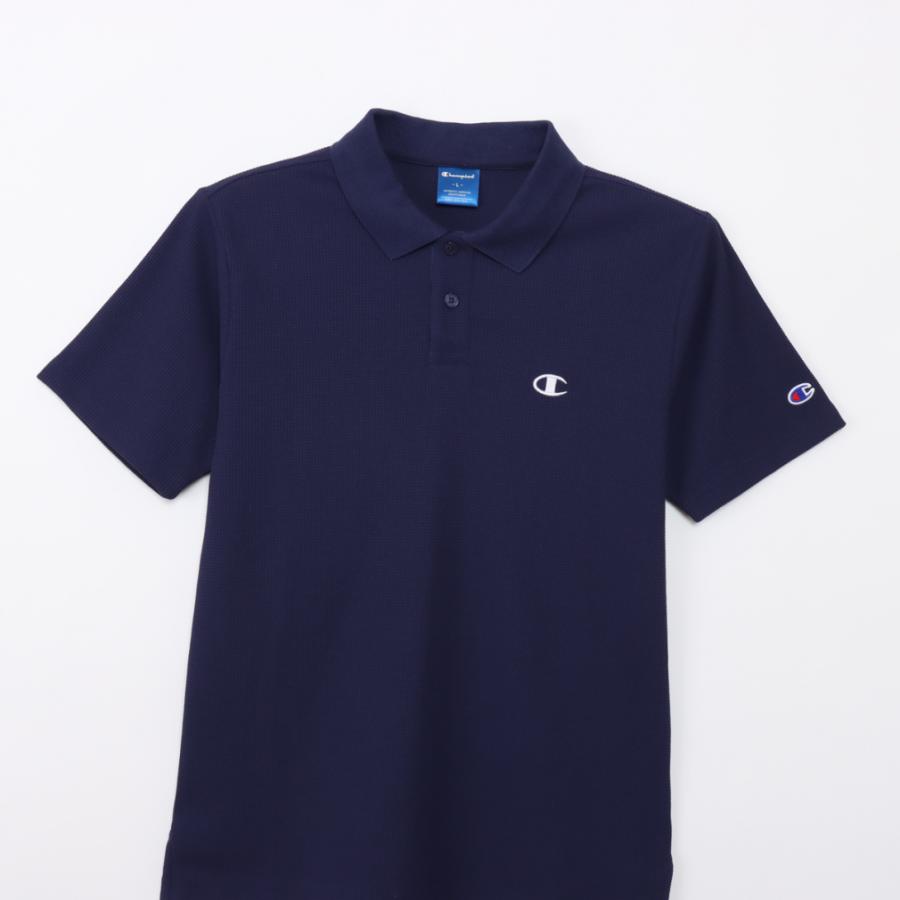 Champion（チャンピオン） メンズ 半袖 ポロシャツ POLO SHIRT C3