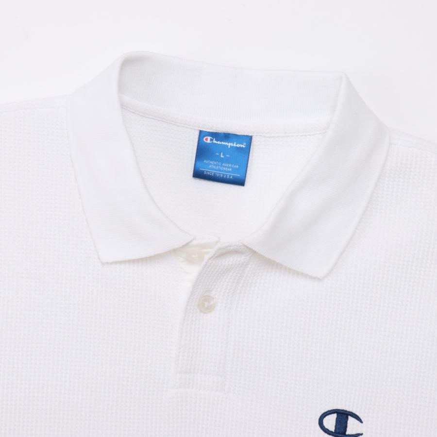 Champion（チャンピオン） メンズ 半袖 ポロシャツ POLO SHIRT C3