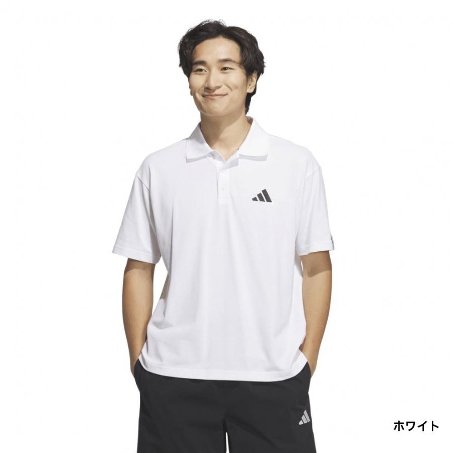 adidas（アディダス） メンズ 半袖 ポロシャツ エッセンシャルズ