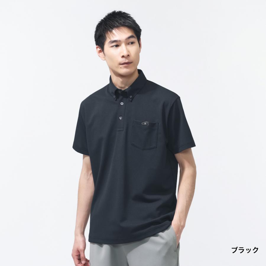 PLAY 黒 ポロシャツ 確実正規品　MrXMAS 4．1oz ドライアスレチックポロシャツ 5910－01 002