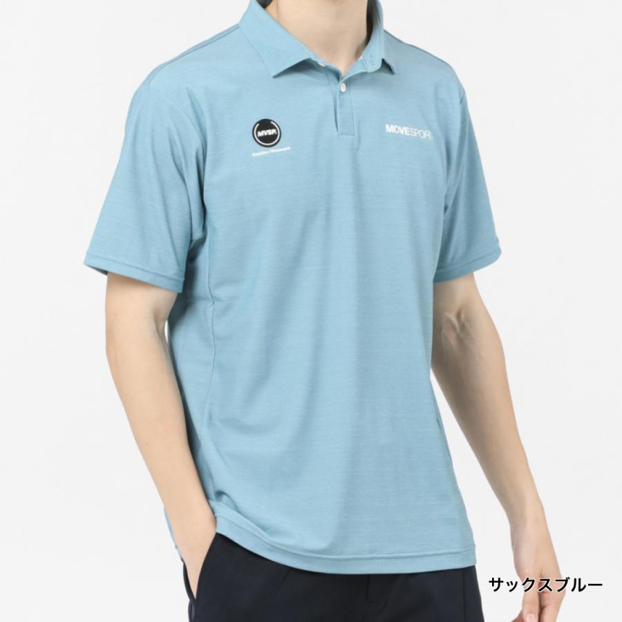 DESCENTE GOLF デサント メンズ 半袖 ポロシャツ ミニカノコ バックロゴ POLO DMMVJA72 スポーツウェア ...