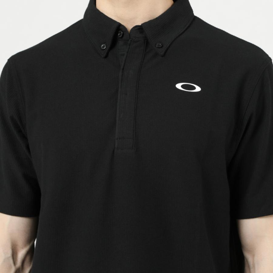 Oakley 黒 ポロシャツ OAKLEY オークリー メンズ 半袖 ポロシャツ ENHANCE TECH COLD