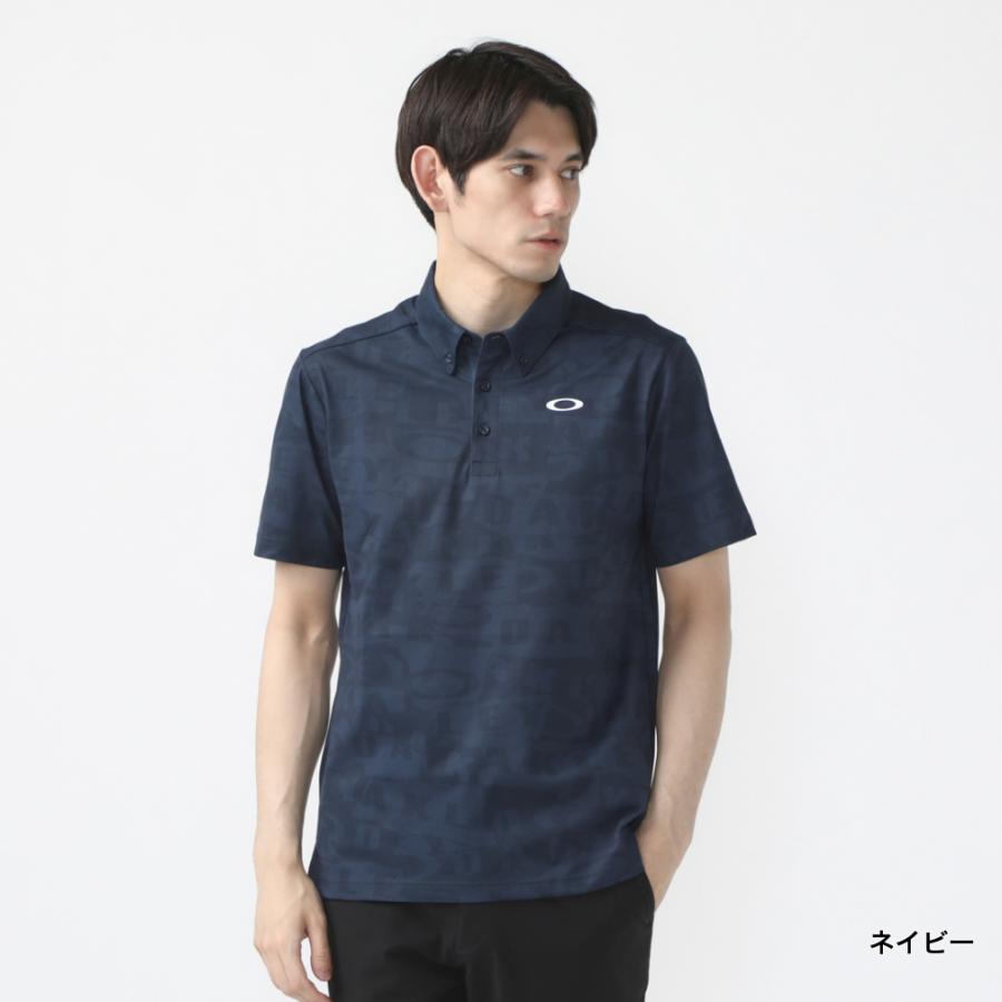 オークリー メンズ 半袖 ポロシャツ ENHANCE SS POLO GRAPHIC 14.0 FOA406314 スポーツウェア OAKLEY｜alpen-group｜03