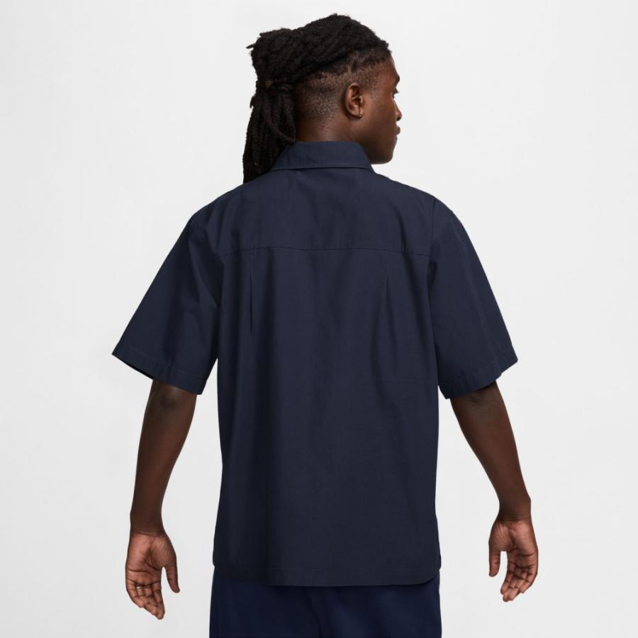 19300　ナイキゴルフ　メンズ　半袖シャツ　濃紺　サイズＭ ナイキ NIKE メンズ 半袖シャツ ナイキ クラブ BTN S/S トップ WSH