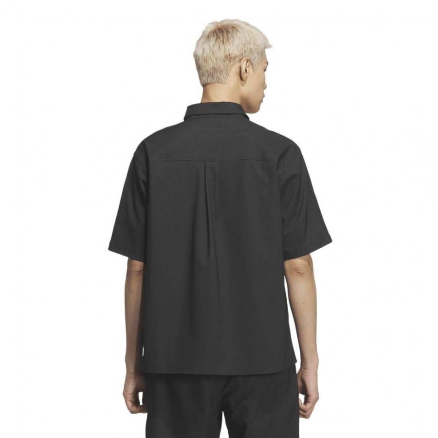 adidas（アディダス） メンズ 半袖 シャツ デニムルック ツイル ルーズ