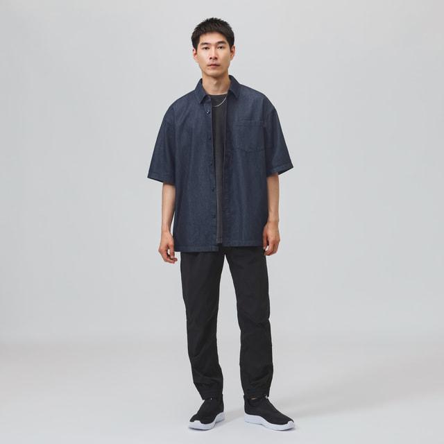 adidas（アディダス） メンズ 半袖 シャツ M COOL DENIM S/S シャツ AP