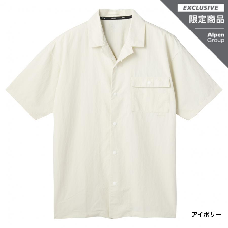 DESCENTE GOLF デサント メンズ 半袖 シャツ THE ONE Nylon OpenCollar