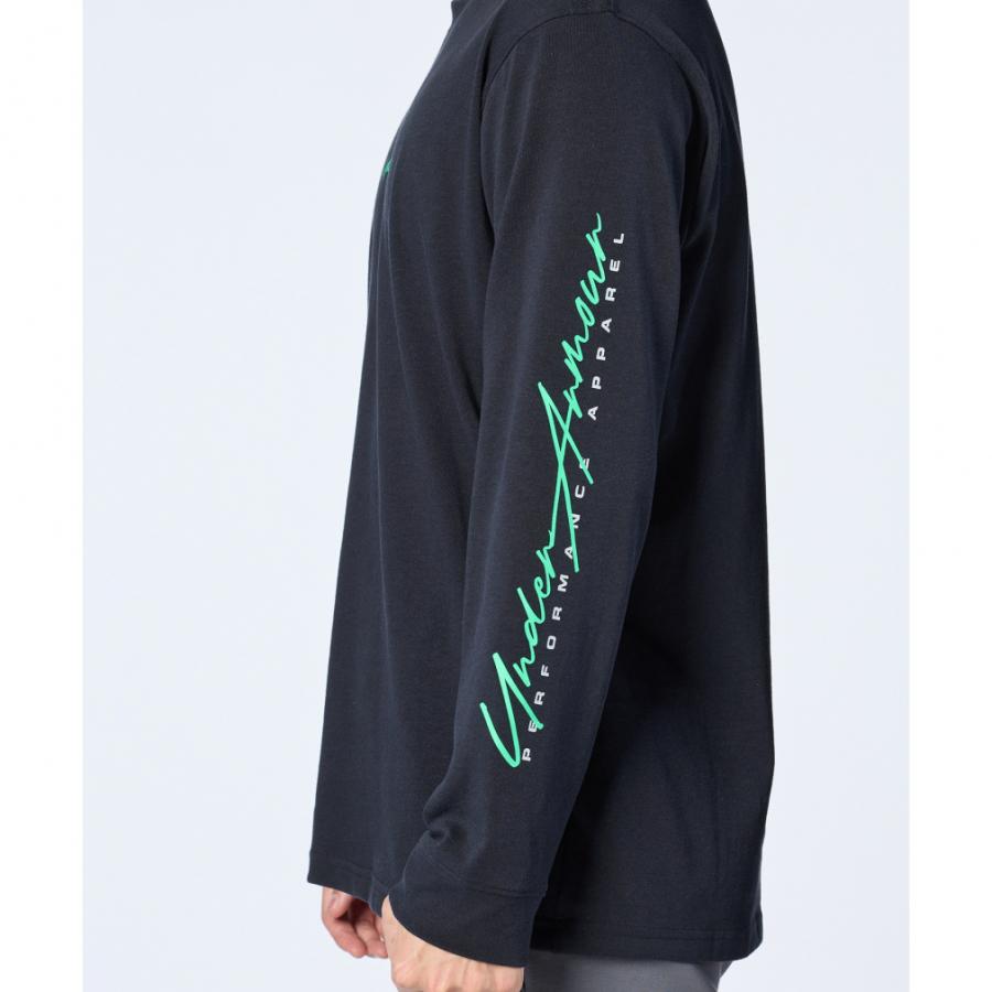 アンダーアーマー メンズ 長袖 Tシャツ UAヘビーウェイトコットン