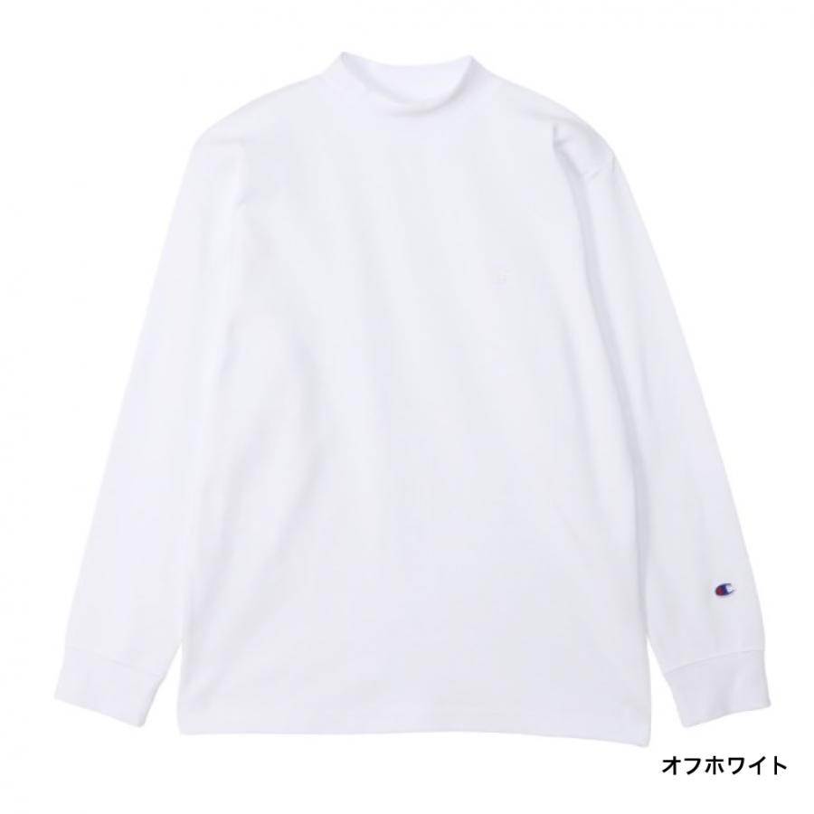Champion（チャンピオン） メンズ 長袖 Tシャツ MOCK NECK L/S T-SHIRT