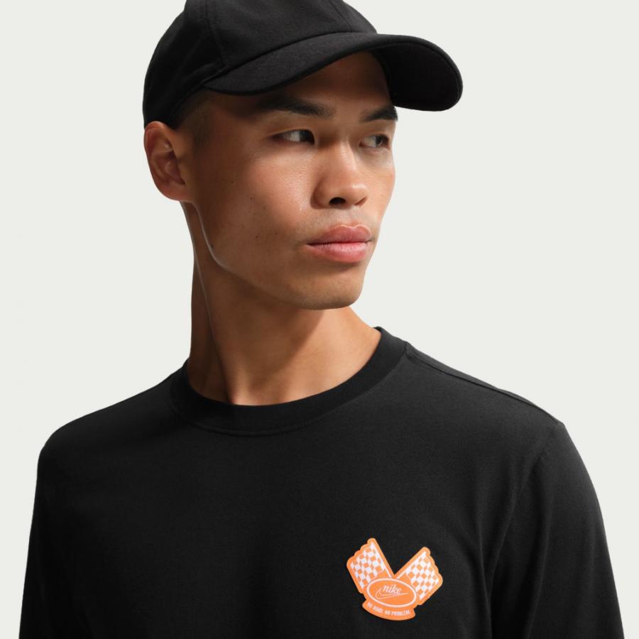 NIKE（ナイキ） メンズ 長袖 Tシャツ NSW SOLE RALLY PAT L/S Tシャツ