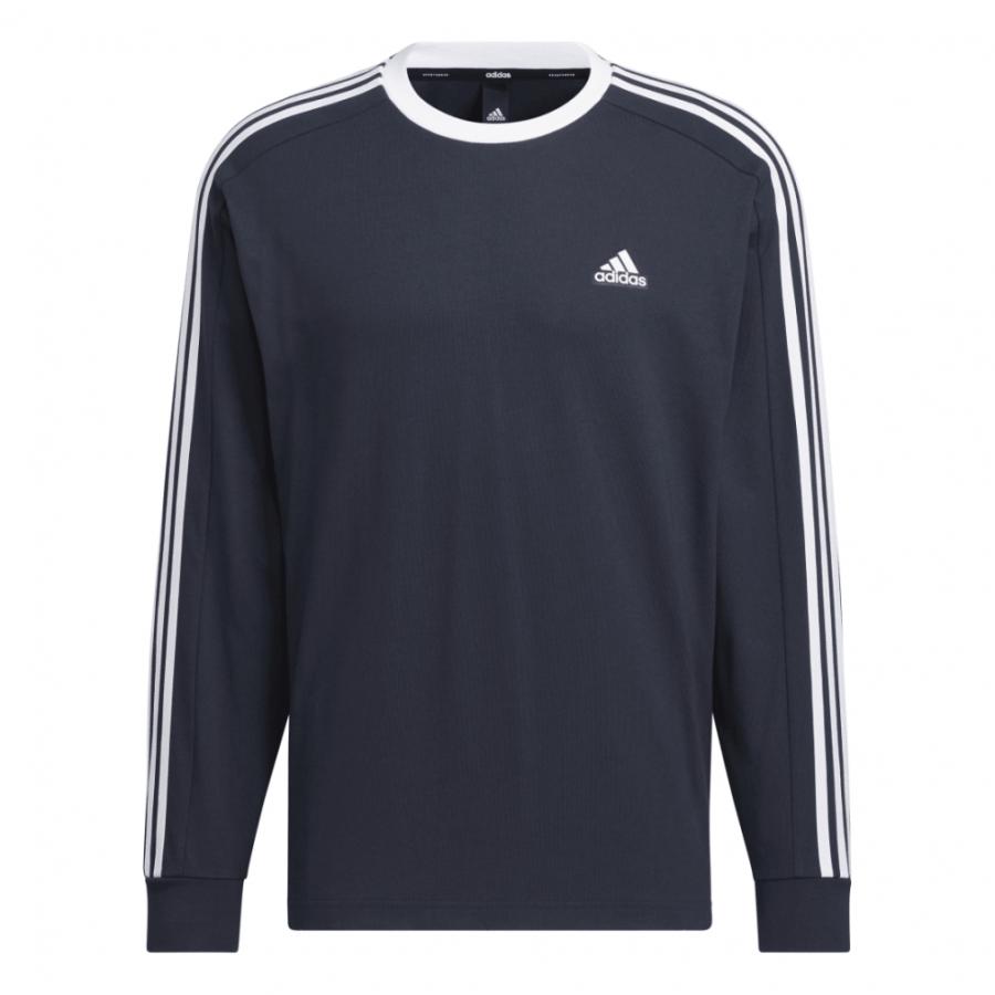 adidas アディダス メンズ 長袖 Tシャツ スリーストライプス adidas アディダス メンズ 長袖 Tシャツ スリーストライプス