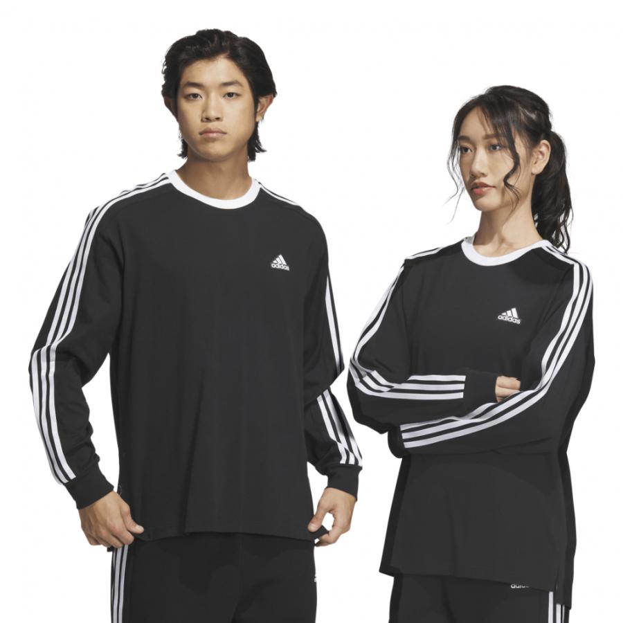 adidas アディダス メンズ 長袖 Tシャツ スリーストライプス adidas アディダス メンズ 長袖 Tシャツ スリーストライプス